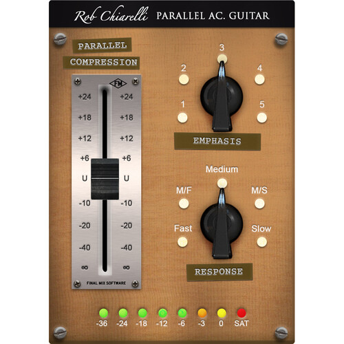 Final Mix Software Parallel Acoustic Guitar Compressor III Plug-In