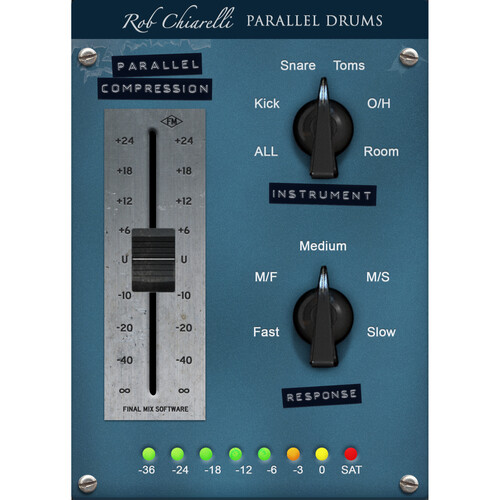 Final Mix Software Parallel Drum Compression III Plug-In