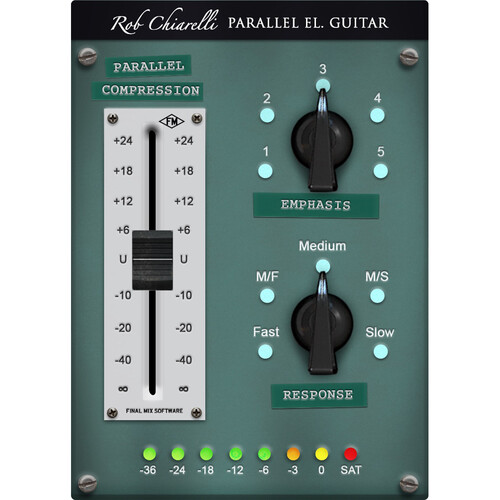 Final Mix Software Parallel Eclectic Guitar III Compressor Plug-In