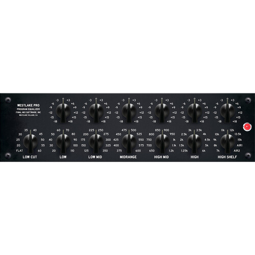 Final Mix Software Westlake EQ III Instrument Equalizer Plug-In