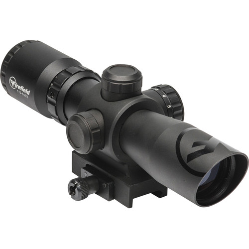 Firefield 1.5-5x32 Barrage Riflescope (Red-Green Mil-Dot Illuminated Reticle, Matte Black)