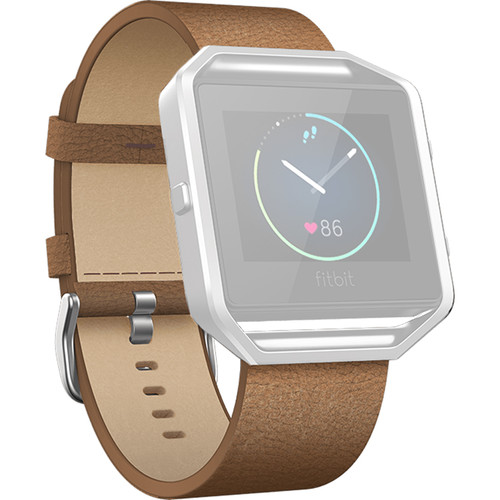 Fitbit Blaze Leather Band (Large, Camel)