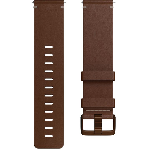 Fitbit Leather Band for Versa Smartwatch (Large, Cognac)