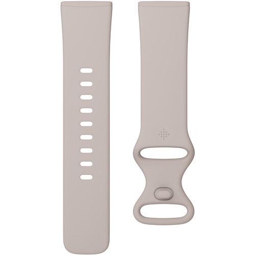 Fitbit Infinity Band for Sense & Versa 3 Smartwatches (Large, Lunar White)