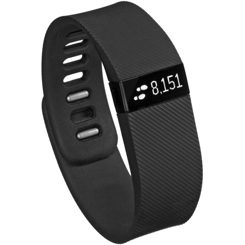 Fitbit Charge Activity + Sleep Wristband (Large, Black) FB404BKL