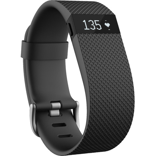 Fitbit Charge HR Activity, Heart Rate + Sleep Wristband (Extra Large, Black)