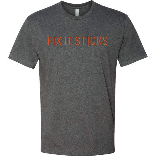 Fix It Sticks Brand T-Shirt (Charcoal)
