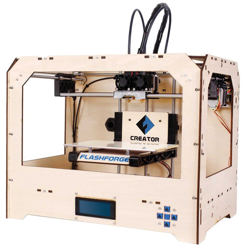 FlashForge Creator 3D Printer (Wood Case)