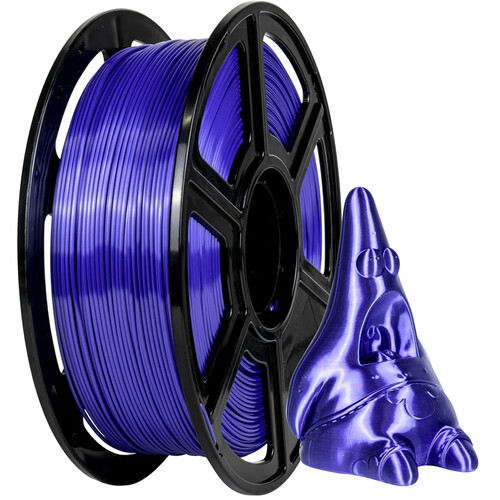 FlashForge 1.75mm PLA Silk Filament (2.2 lb, Blue)