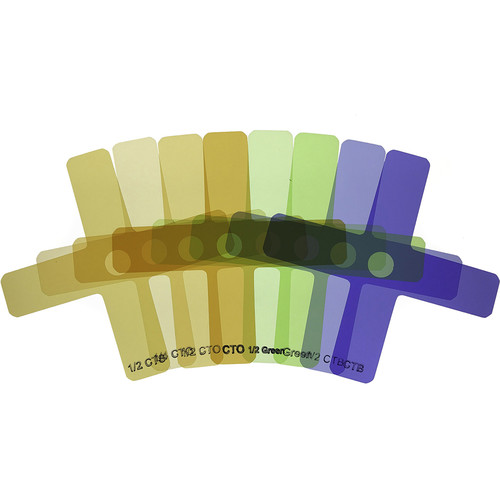 Flashgels Color Correction Gel Kit for Godox AD360, AD200, and Flashpoint Streaklight and eVOLV Strobes