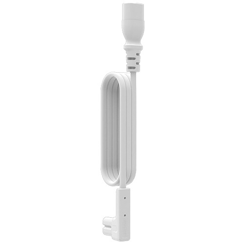 FLEXSON Right-Angle Extension Cable for Sonos PLAY:1 (White, 3.28')