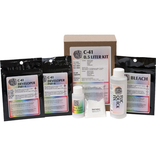 Flic Film C-41 Home Processing Kit (8 Roll Kit)