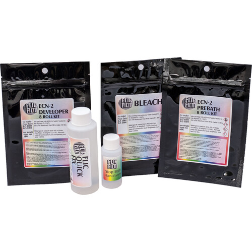 Flic Film ECN-2 Processing Kit for 8 Rolls (0.5L)