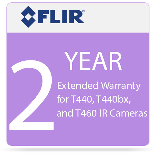FLIR 2-Year Extended Warranty for T440, T440bx, and T460 IR Cameras