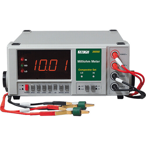 FLIR High Resolution Precision Milliohm Benchtop Meter with NIST (110 VAC)