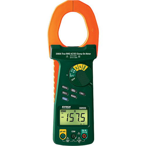 FLIR Category IV, 2000A TRMS AC/DC Clamp Meter
