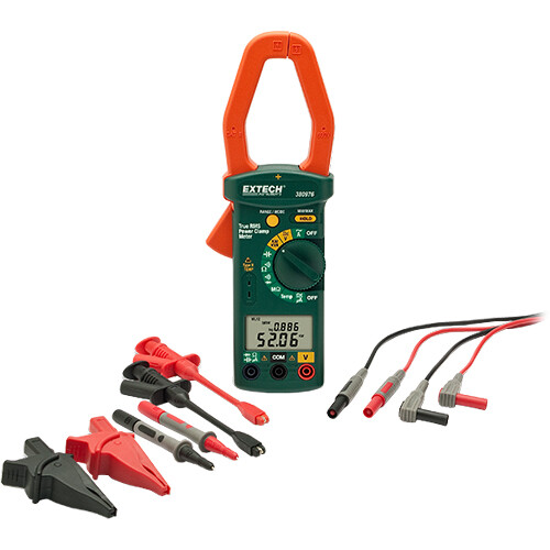 FLIR Single Phase/Three Phase 1000A AC Power Clamp Meter Kit with NIST