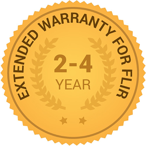 FLIR 2, 3 & 4 Year Extended Warranty for E60 and E60bx Camera