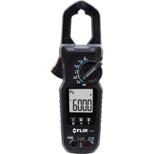 FLIR CM46 True RMS AC/DC Clamp Meter with Accu-Tip and Temperature