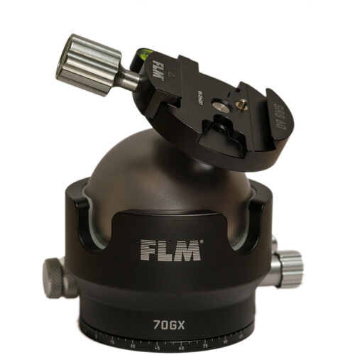 FLM 70GX Centerball Tripod Head with SRB-60 QR 69 10 015