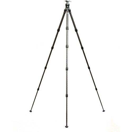FLM CP26-Travel II 10X Carbon Fiber Series II Tripod with 47GX Tripod Head and QLB-50 QR Clamp