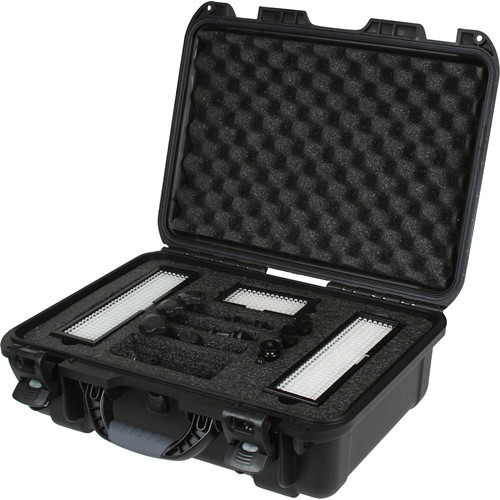 FloLight Rugged Compact 3-Point LED Travel Lighting Kit