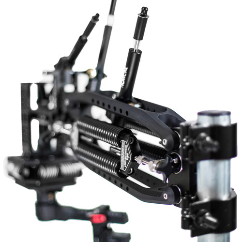 FLOWCINE Black Arm Complete Dampening System with 15-22 lb Anti-Vibration Mount & Standard Case