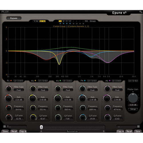 FLUX Epure v3 5-Band Parametric EQ (Download)