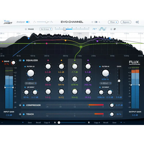 FLUX Evo Channel Analog-Emulation Channel Strip Software (Download)