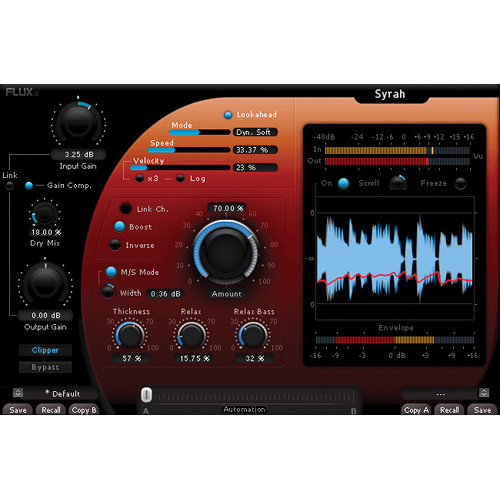 FLUX Syrah Creative Adaptive-Dynamics Processor