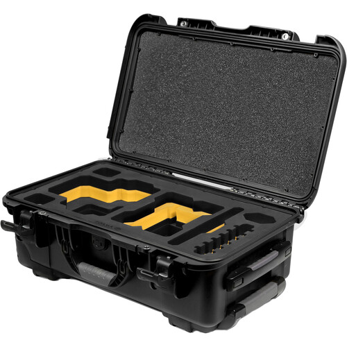 Foama N935 Carry-On Hard Case with Foam Insert for RED V-RAPTOR X (Yellow Insert)