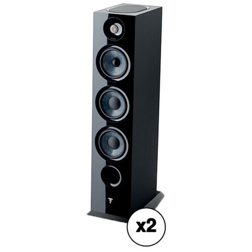 Focal Chora 826-D Floorstanding Speaker Kit (Black, Pair)