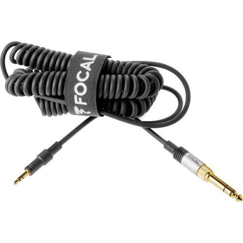 Focal Coiled Cable for Listen Professional Headphones (16.4')