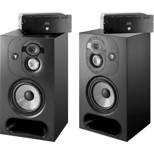 Focal Utopia Main 112 3-Way Studio Monitor and Amp Bundle (Pair)