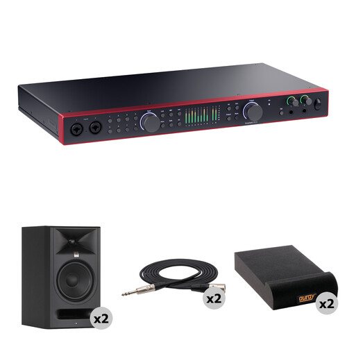Focusrite Scarlett 18i20 USB-C Audio/MIDI Interface Mixing Kit (4th Generation)