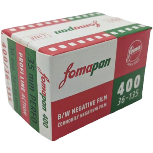 Foma Fomapan 400 Retro Edition Black and White Negative Film (35mm Roll Film, 36 Exposures)