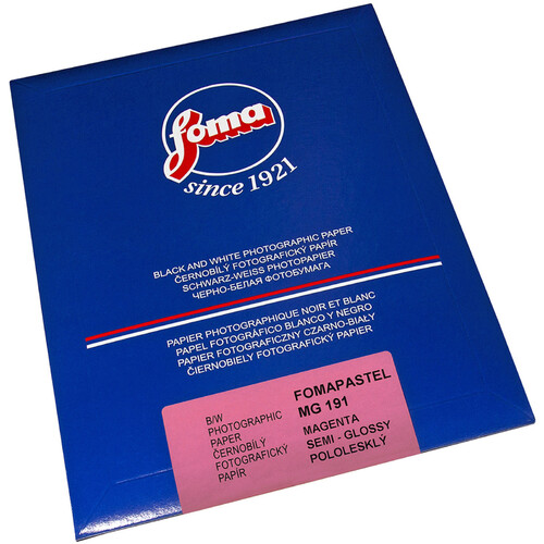 Foma FomaPastel MG Black & White Photo Paper (Semigloss, Magenta Tone, 20 x 24", 10 Sheets)