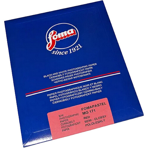 Foma FomaPastel MG Black & White Photo Paper (Semigloss, Red Tone, 12 x 16", 10 Sheets)