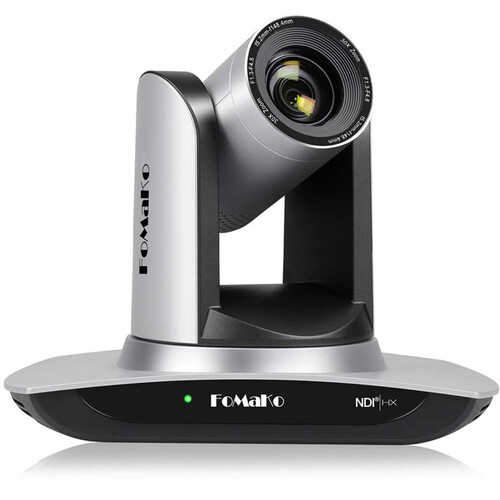 FoMaKo FMK30UH NDI 1080p AI Auto-Tracking PTZ Camera with 30x Optical Zoom (Black)