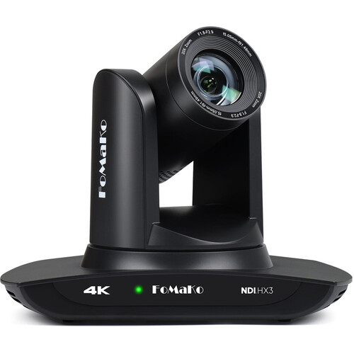 FoMaKo K20NS 4K NDI HX3 PTZ Camera with 20x Optical Zoom