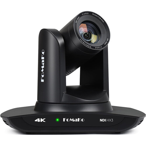 FoMaKo K30NS 4K NDI HX3 PTZ Camera with 30x Optical Zoom