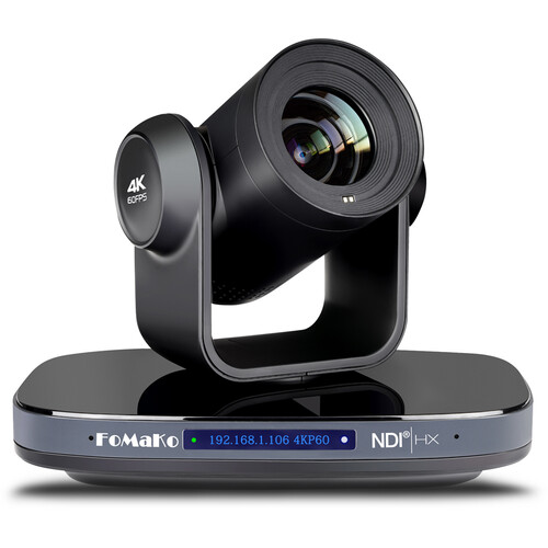 FoMaKo K820N 4K NDI/3G-SDI PTZ Camera with 20x Optical Zoom