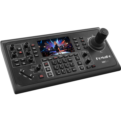 FoMaKo KC600 NDI PTZ Camera Controller with 4D Joystick