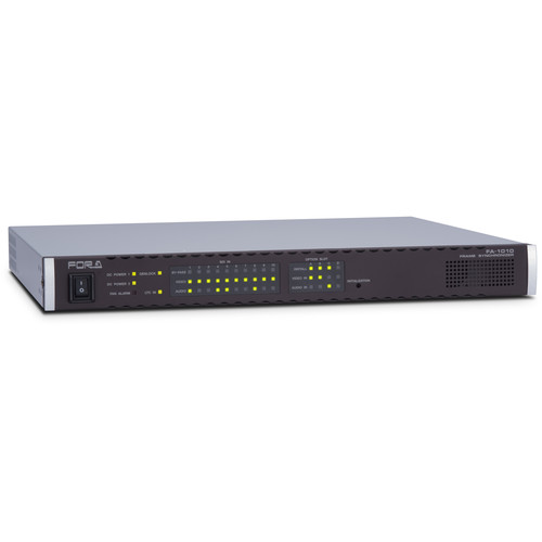 For.A FA-1010 Multi-Channel Signal Processor with 10 Frame Syncs & 10 Color Correctors (1 RU)