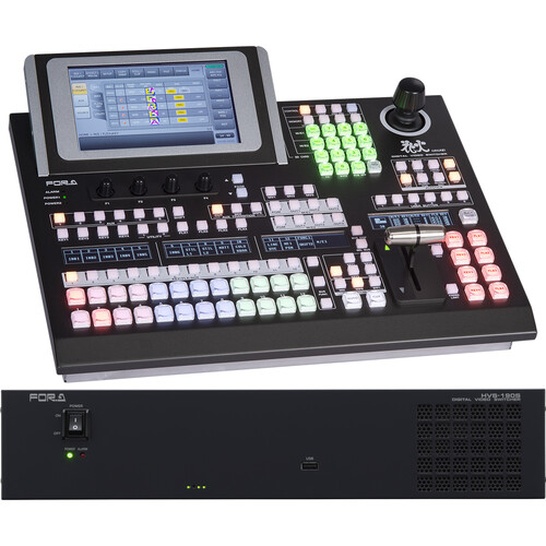 For.A HVS-190S Type B Hanabi 3G/HD-SDI 1M/E Switcher