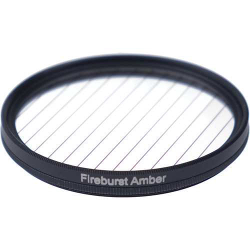Formatt Hitech Fireburst Circular 62mm 4-Point Star Filter (Amber)