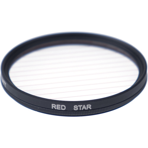 Formatt Hitech Fireburst Circular 67mm 4-Point Star Filter (Flame)