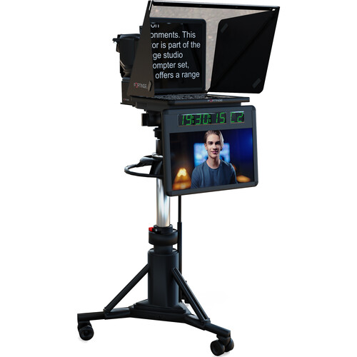 Fortinge 19" Carbon Hood Teleprompter System for ENG/Studio Cameras