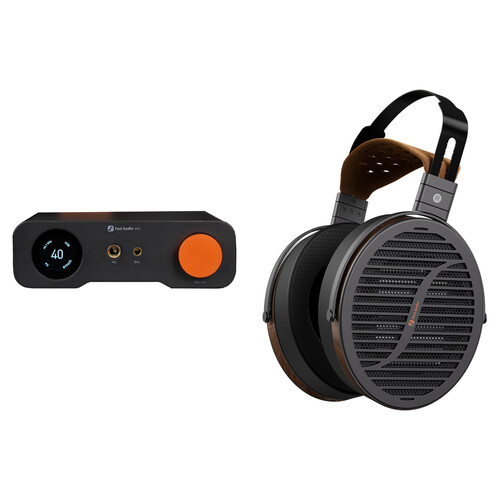 Fosi Audio ZH3 DAC Headphone Amplifier and Preamplifier Kit with i5 Open-Back Planar Magnetic Headphones and 4.4mm Balanced Cable