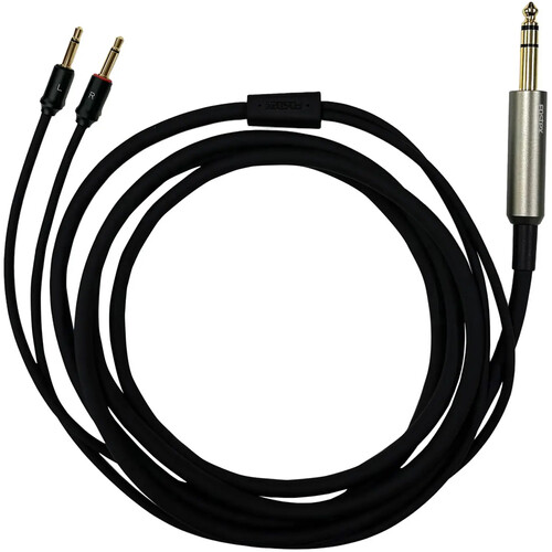 Fostex 1/4" TRS to Dual 3.5mm TS Unbalanced Audio Cable for 900/1000 Headphones (6.6')